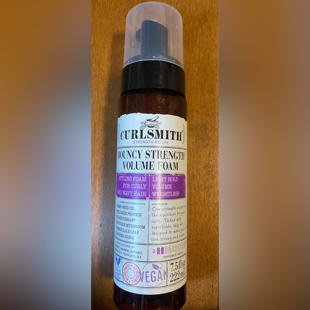 Curlsmith bouncy strength volume foam